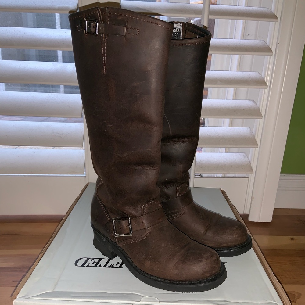 Frye engineer 15R boot Gaucho size 7